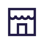 icon of storefront  