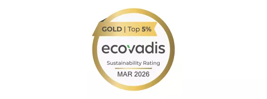 EcoVadis Gold medal awarded to Pluxee in March 2026